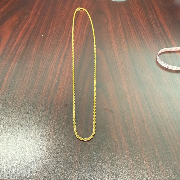 Avon  Goldtone  Rope Chain Necklace NIB vintage 2005 24 & 30 inch lengths - Picture 2 of 7